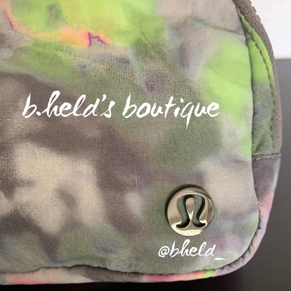 lululemon Everywhere Belt Bag in Hyper Dye Multi/Rover Pink Green (1L) New NWT - Picture 12 of 15